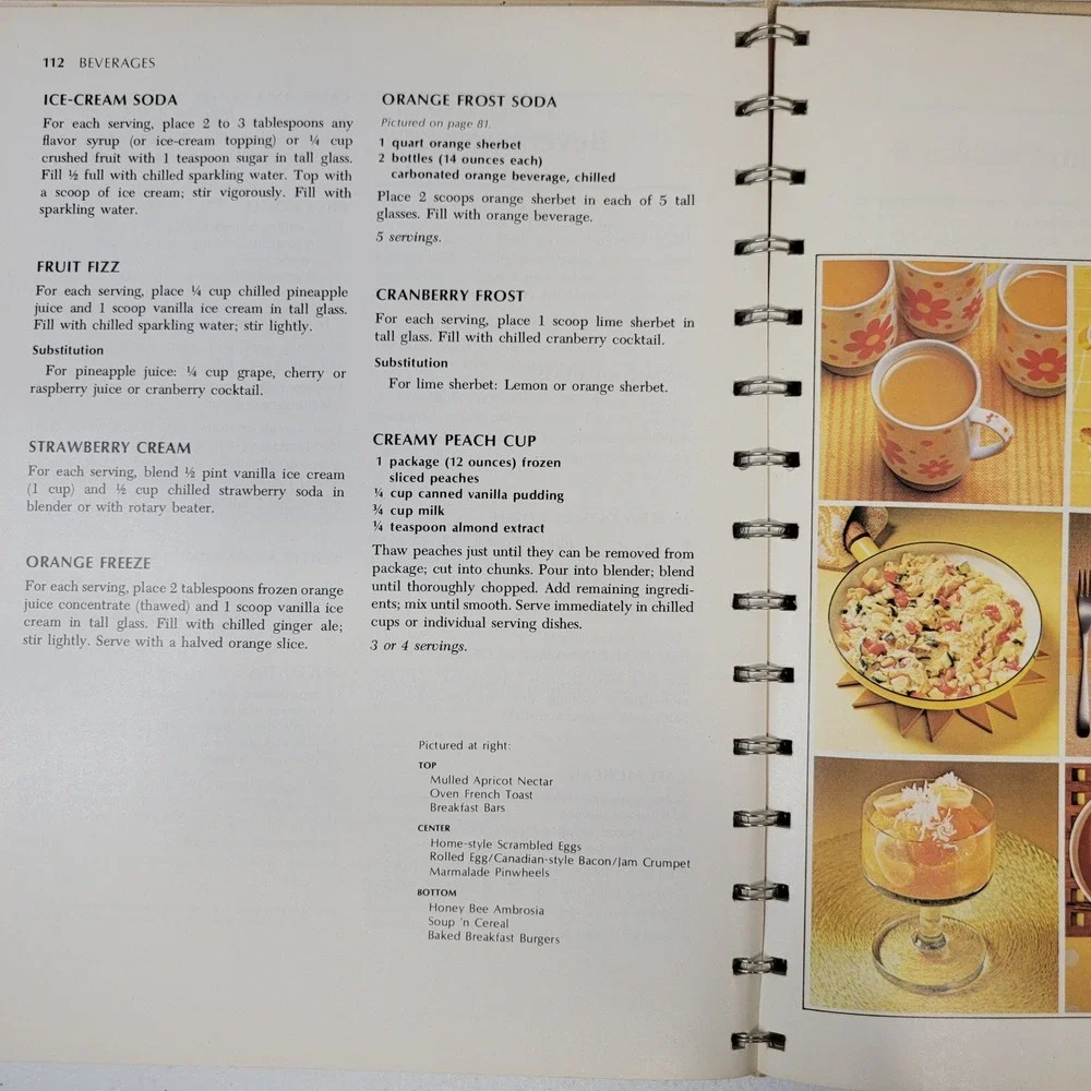 Betty Crocker Good and Easy Cookbook 1971 1973 Spiral Bound Vintage Golden Press
